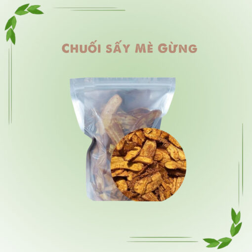 Chuối Sấy Mè Gừng